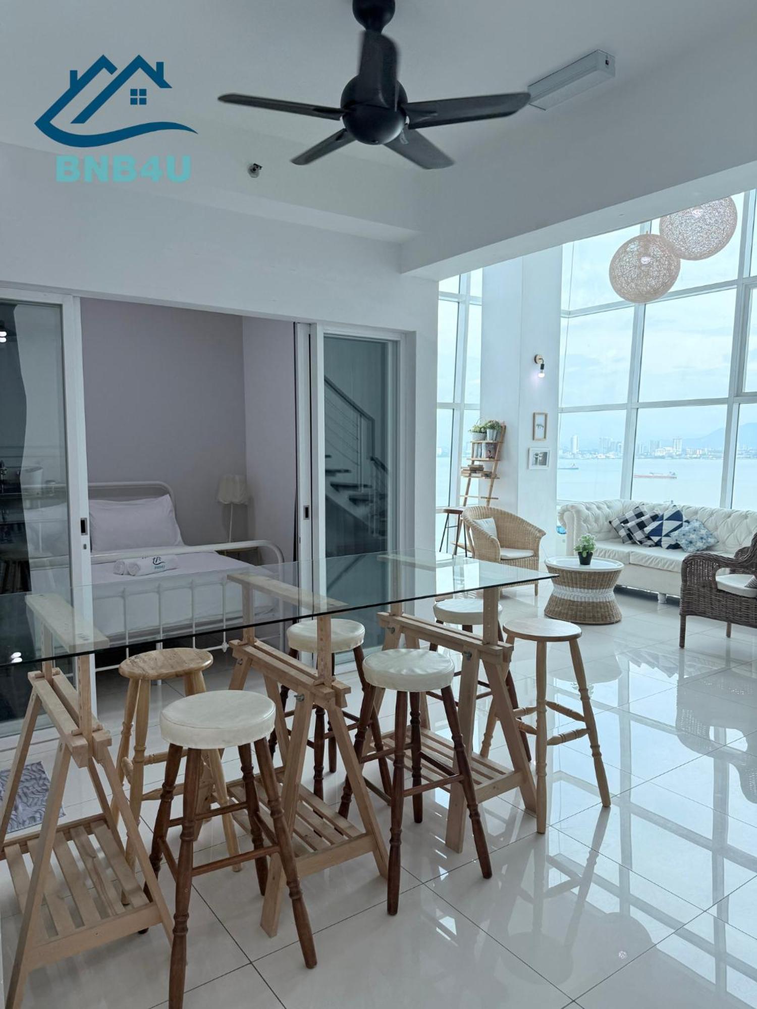 Duplex Seaview Comfort Stay In City By Iz 乔治敦 外观 照片