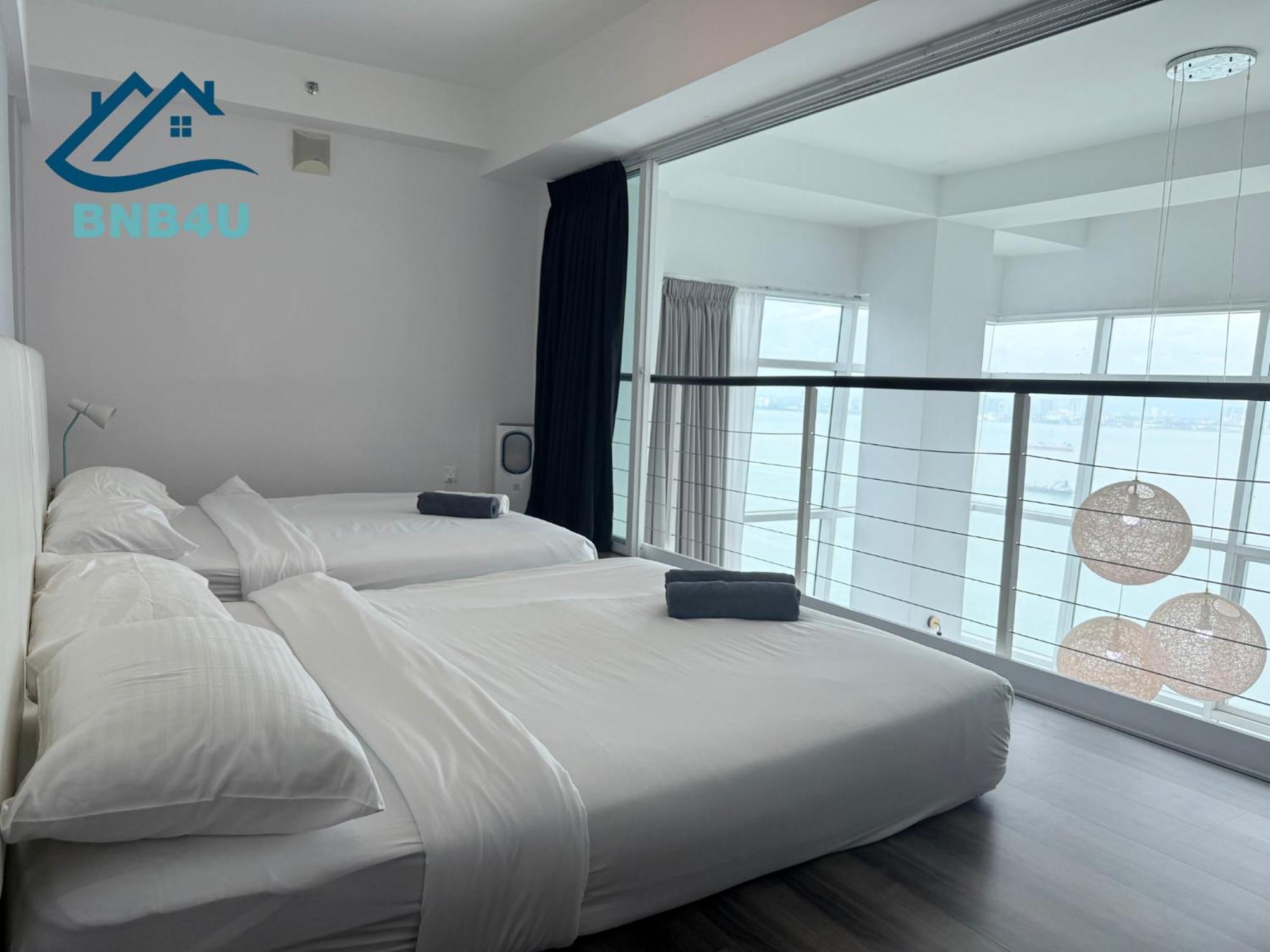 Duplex Seaview Comfort Stay In City By Iz 乔治敦 外观 照片
