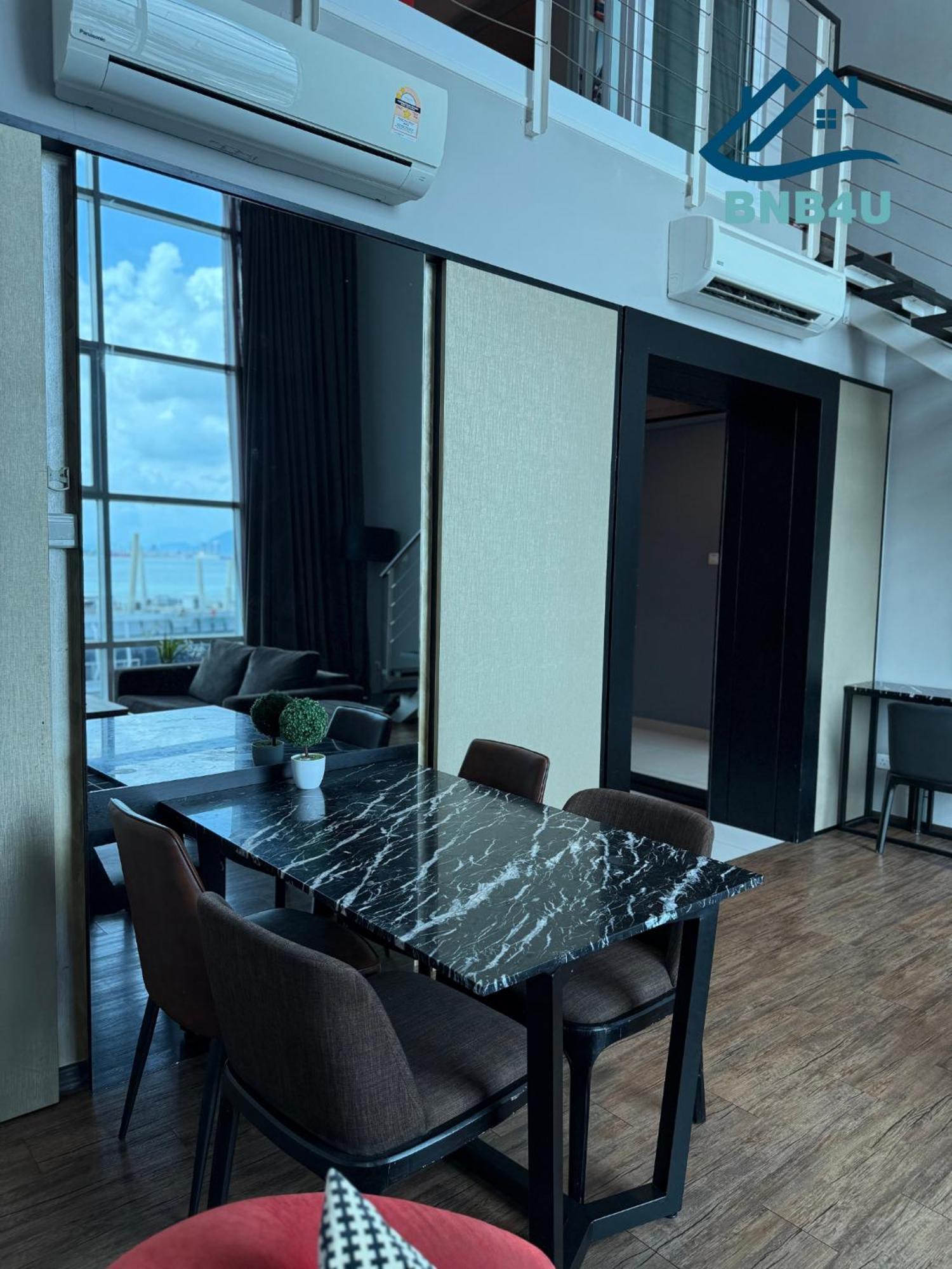 Duplex Seaview Comfort Stay In City By Iz 乔治敦 外观 照片